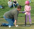 Father Daughter Tee Ball